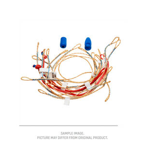 Duotone Front Bridle Set left side red Evo(SS20-SS21) 2021 Spareparts